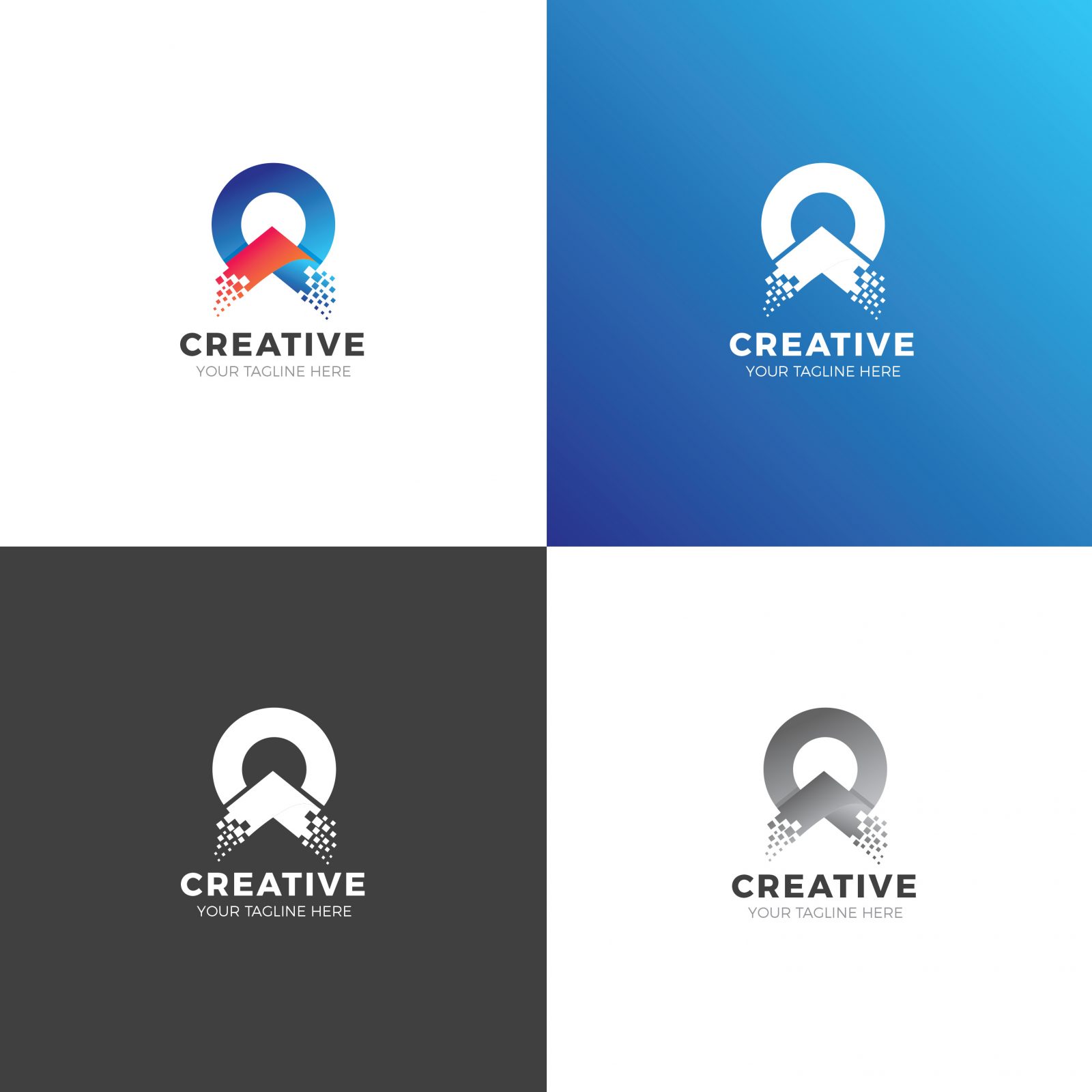 circle modern logo design template 002002 template catalog firm resumes