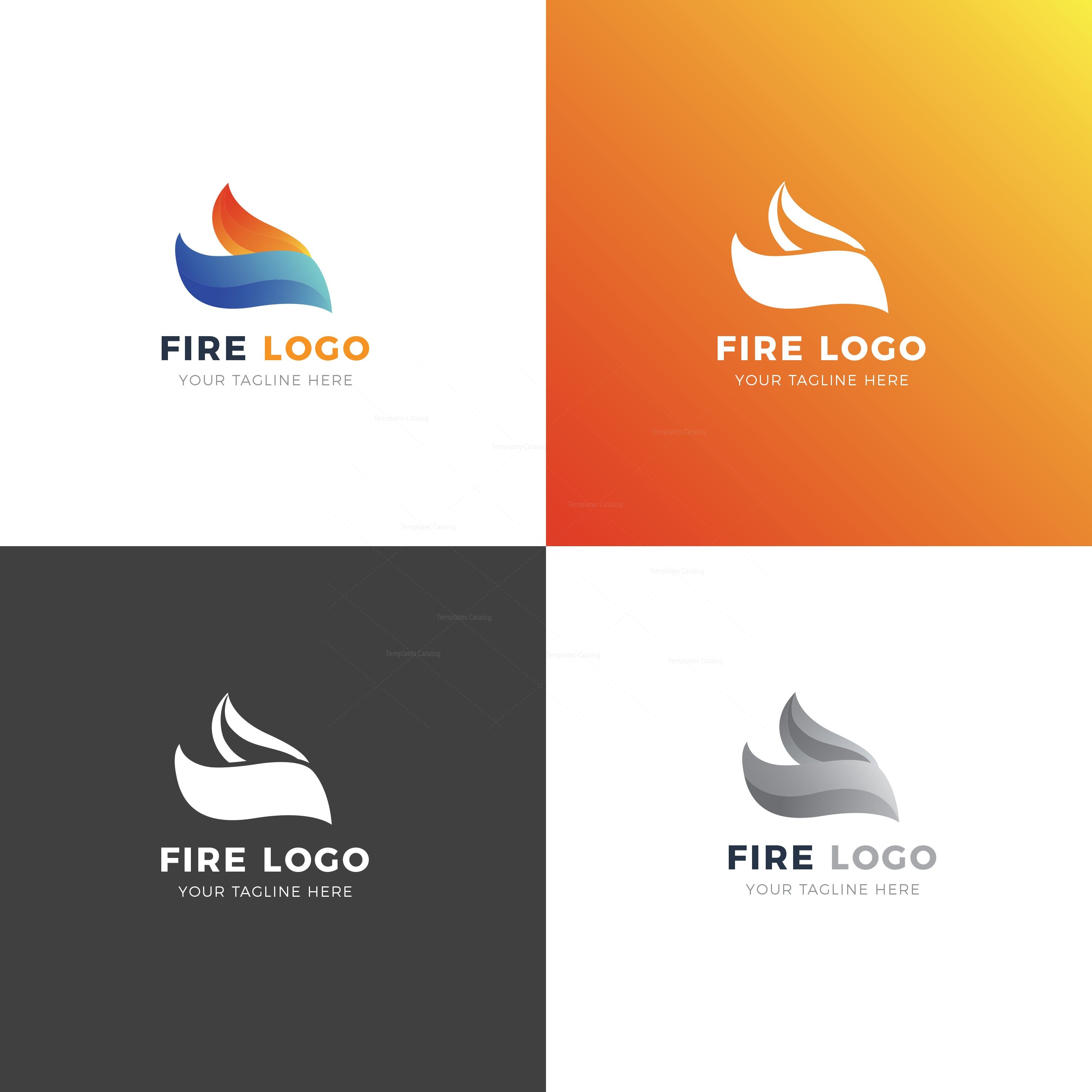 fire creative logo design template 001983 template catalog