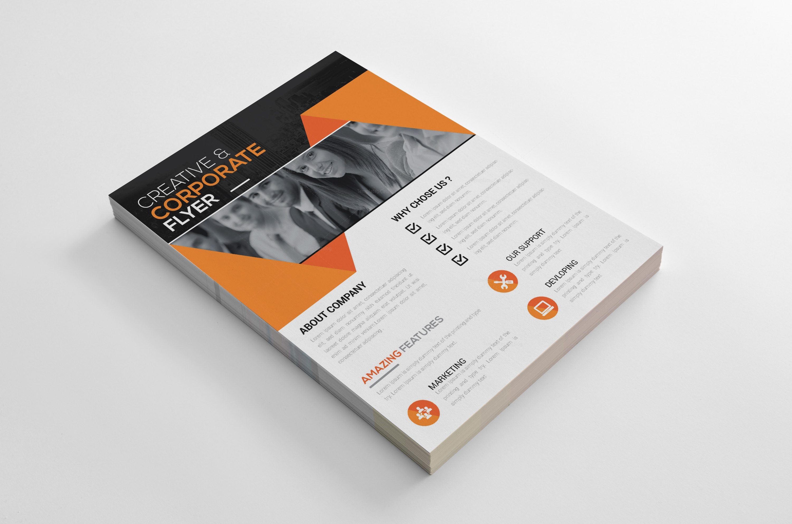 yolo creative business flyer design template 001996 template catalog