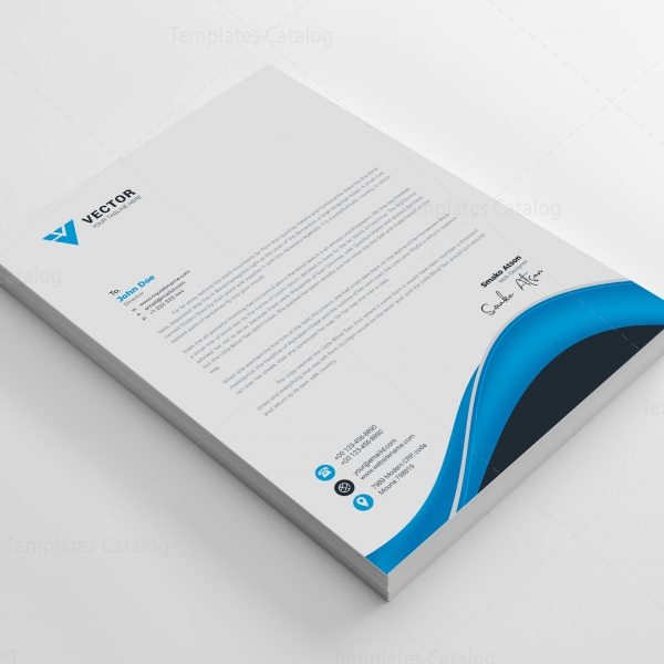 pharmacy corporate letterhead design template 002275 template catalog