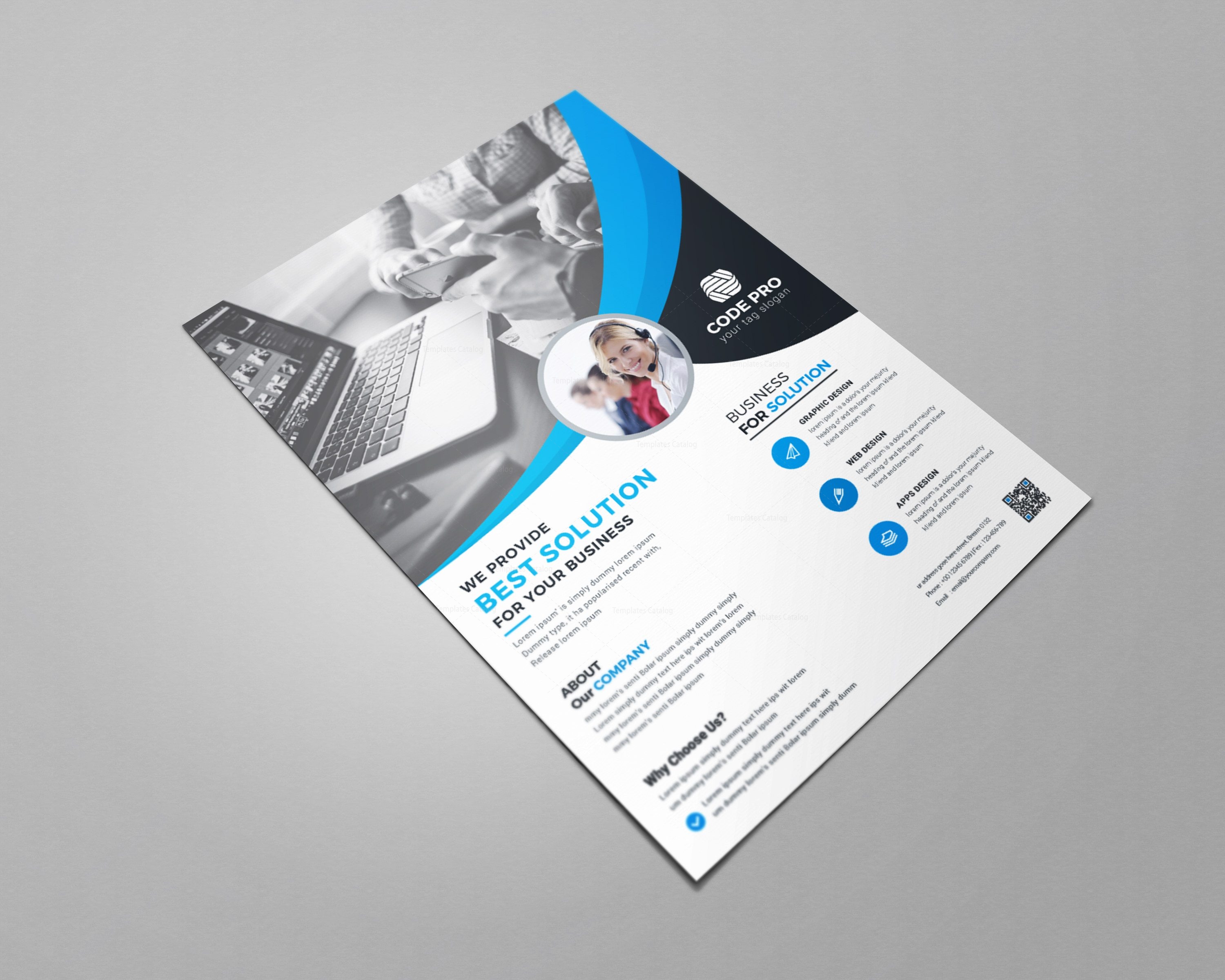 best print flyer template 002479 template catalog