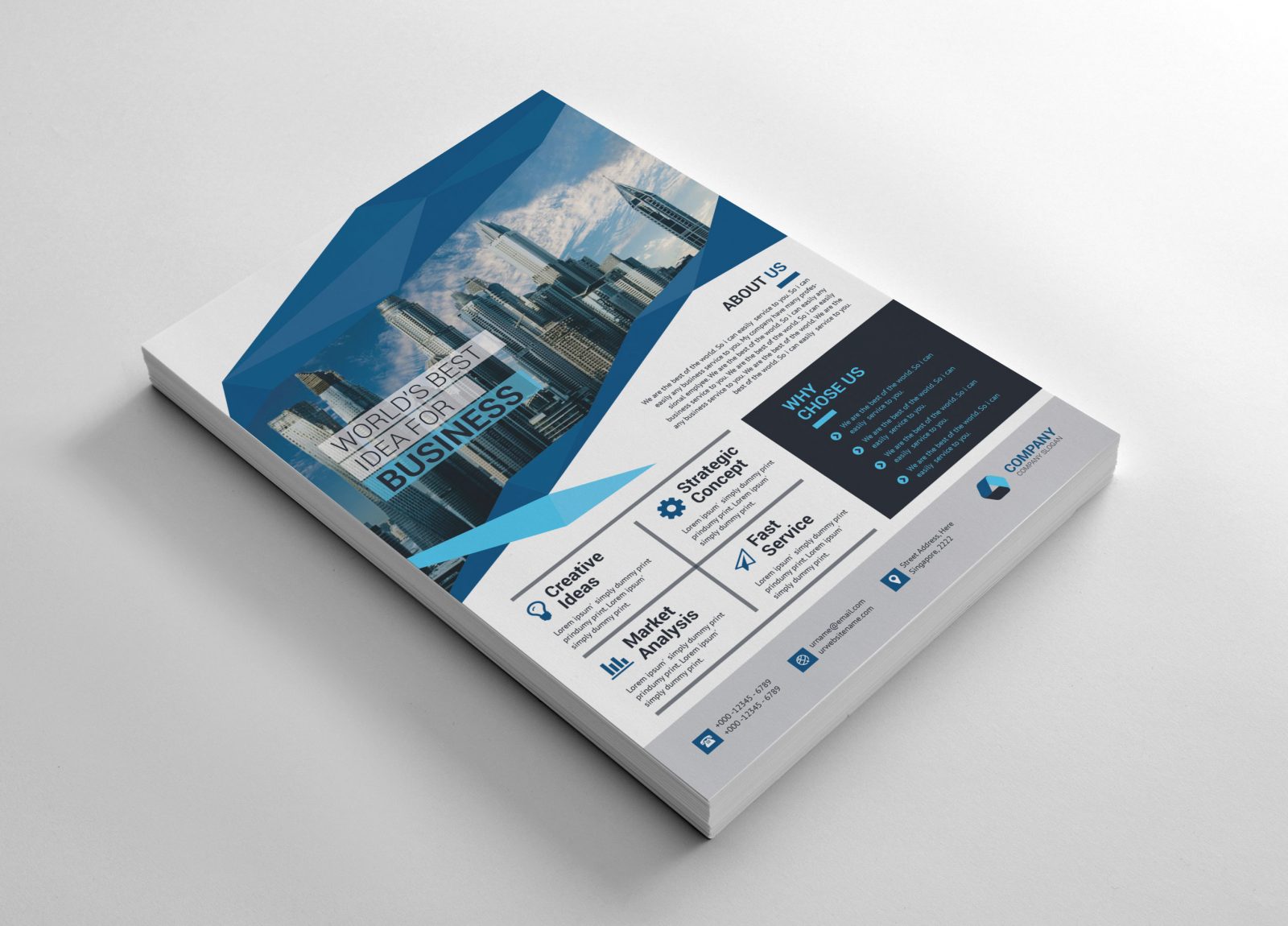 Modern Flyer Templates 002542 - Template Catalog