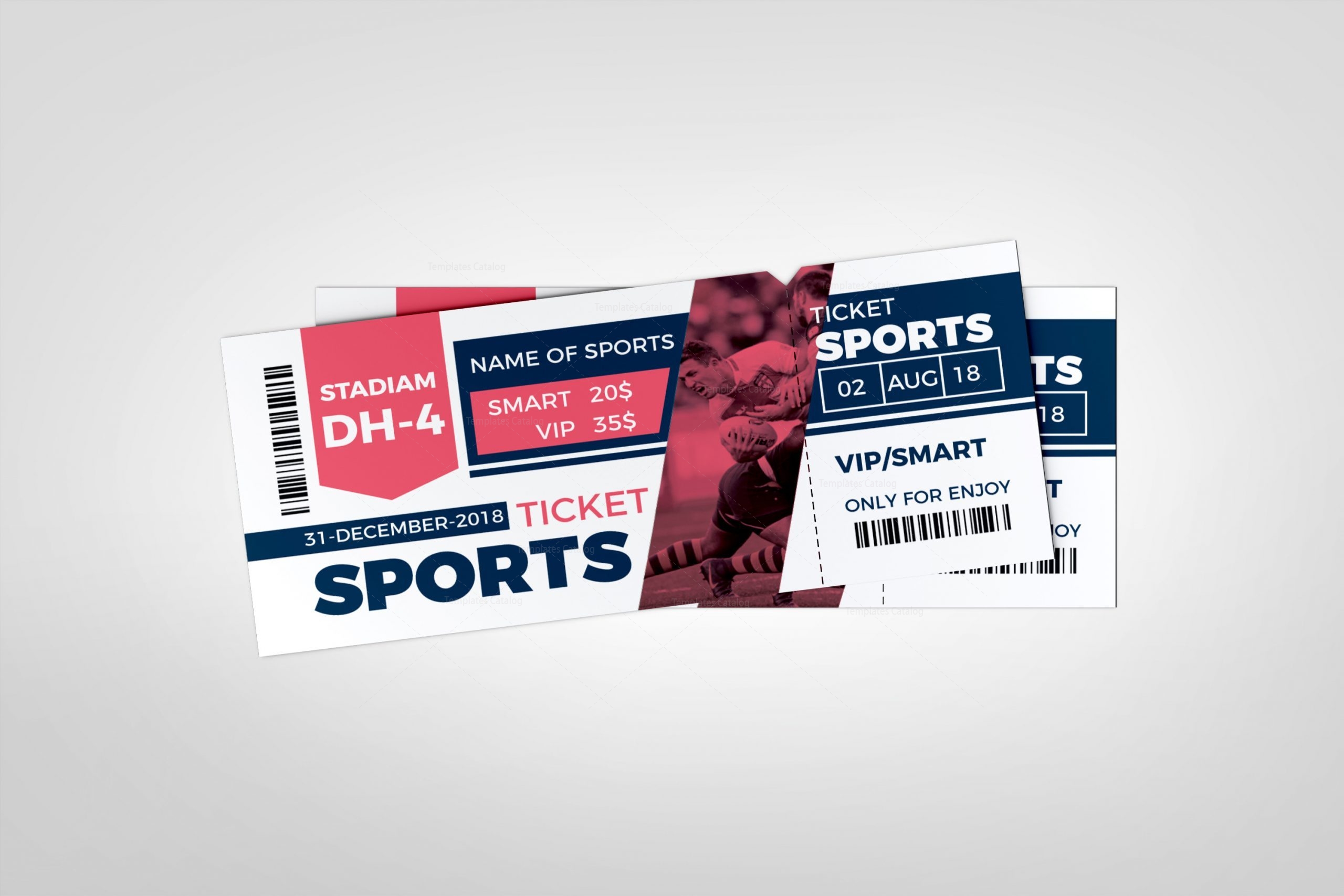 Sporting Event Ticket Template